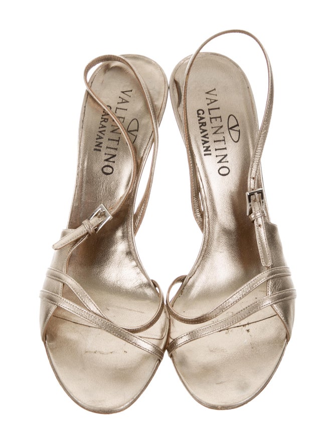 valentino slingback sandals