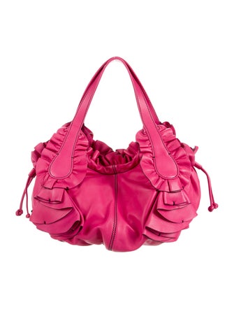 Valentino Ruffled Tote Bag