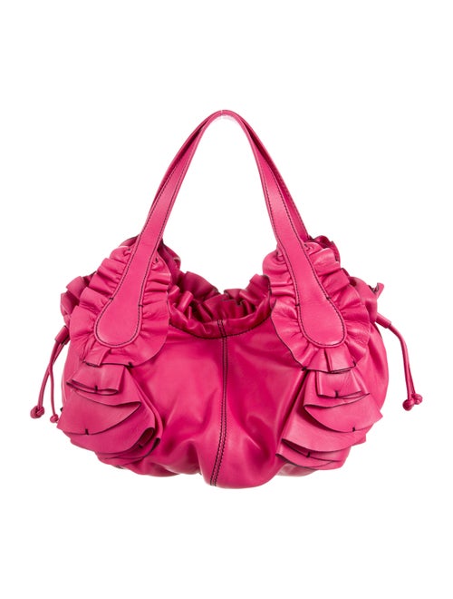Valentino Ruffled Tote Bag