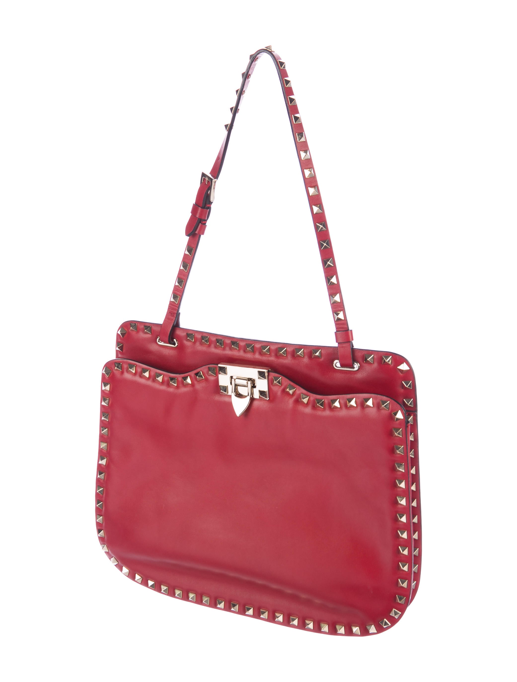 Valentino Single Strap Rockstud Shoulder Bag Handbags VAL71110