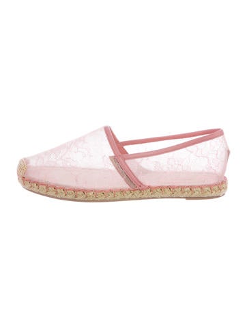 valentino lace slip on espadrilles shoes val71869 the realreal valentino lace slip on espadrilles shoes val71869 the realreal