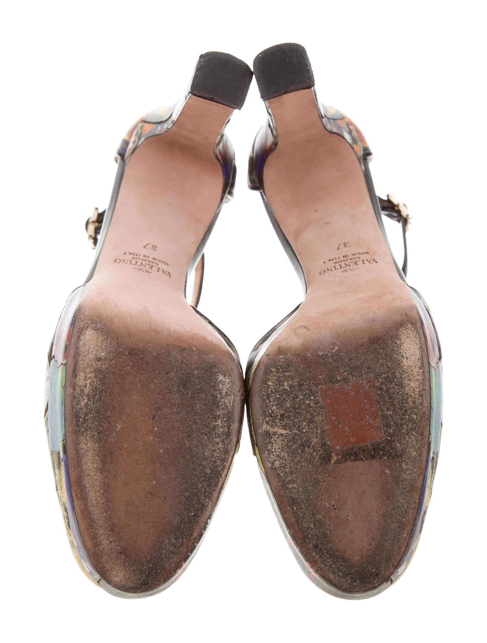 butterfly platform shoes