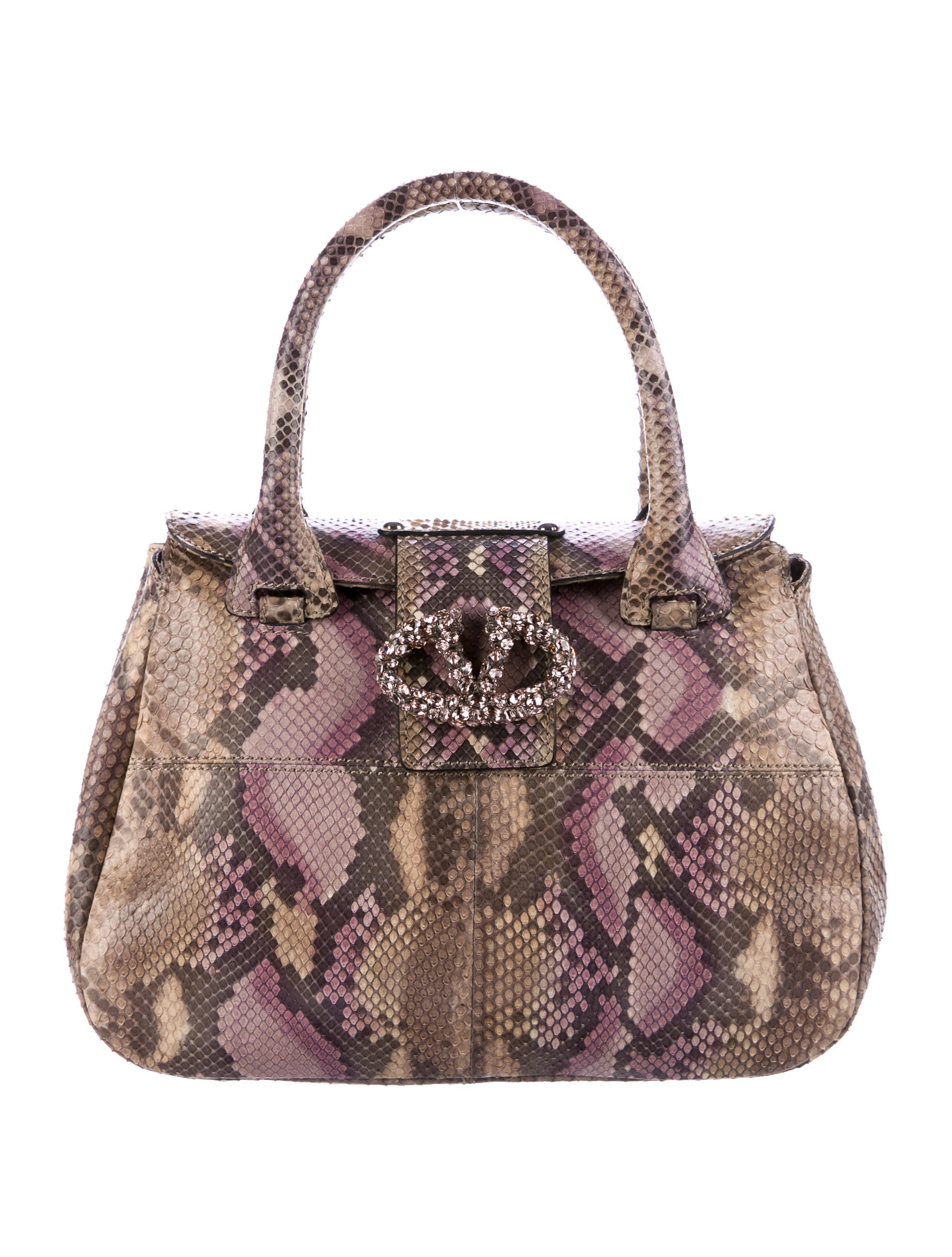 Valentino Python Catch Bag