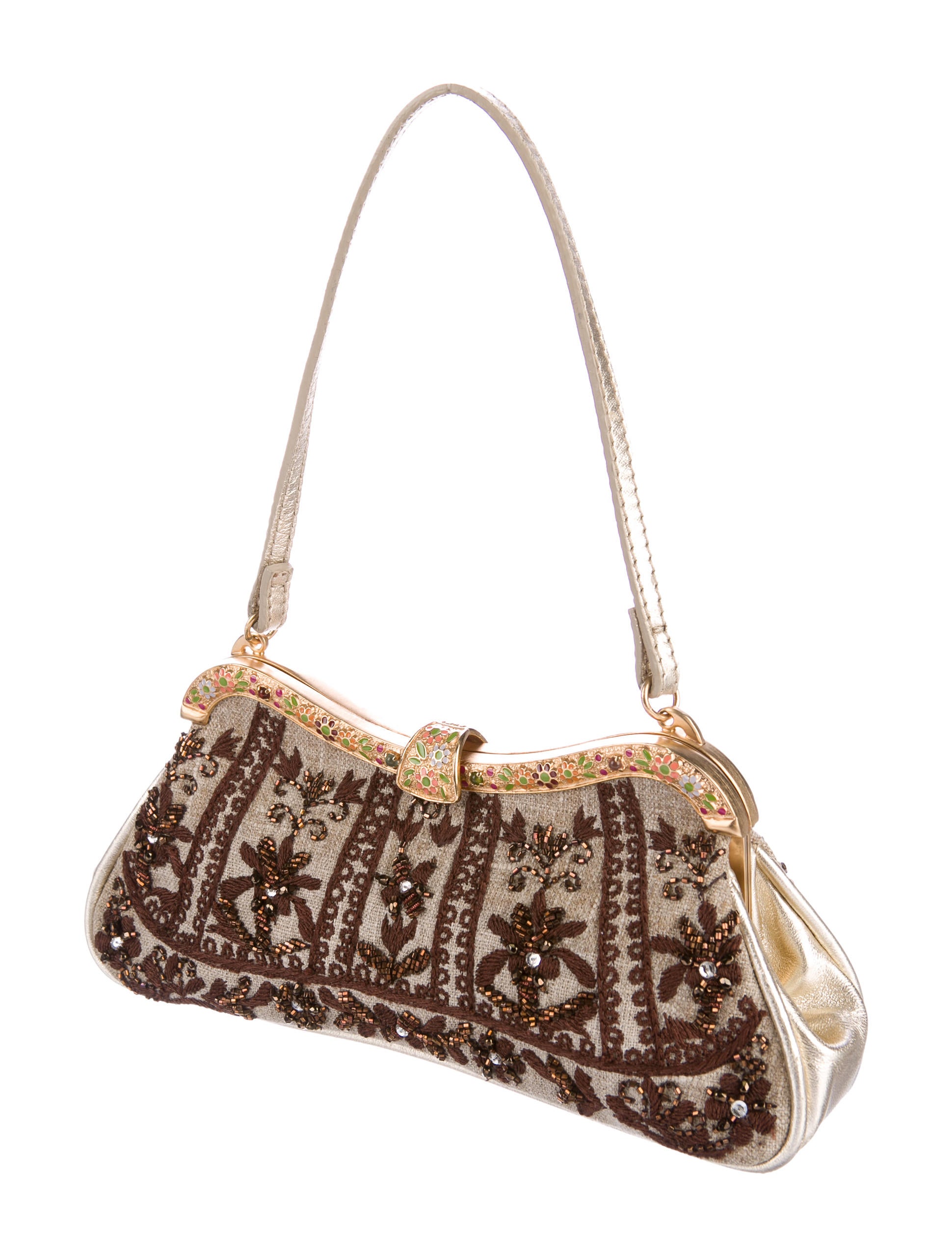 Valentino Embellished Evening Bag Handbags VAL73109 The RealReal