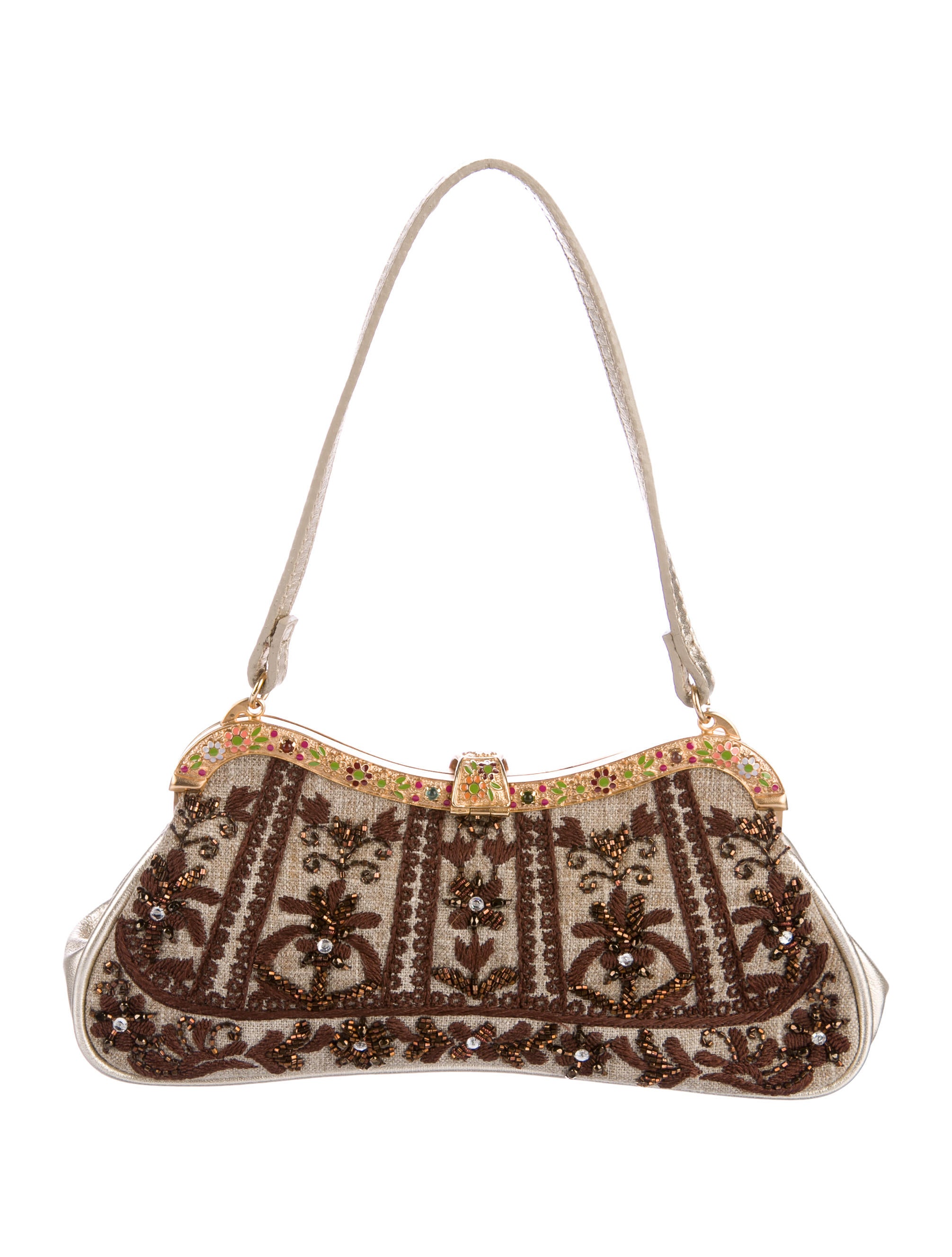 Valentino Embellished Evening Bag Handbags VAL73109 The RealReal