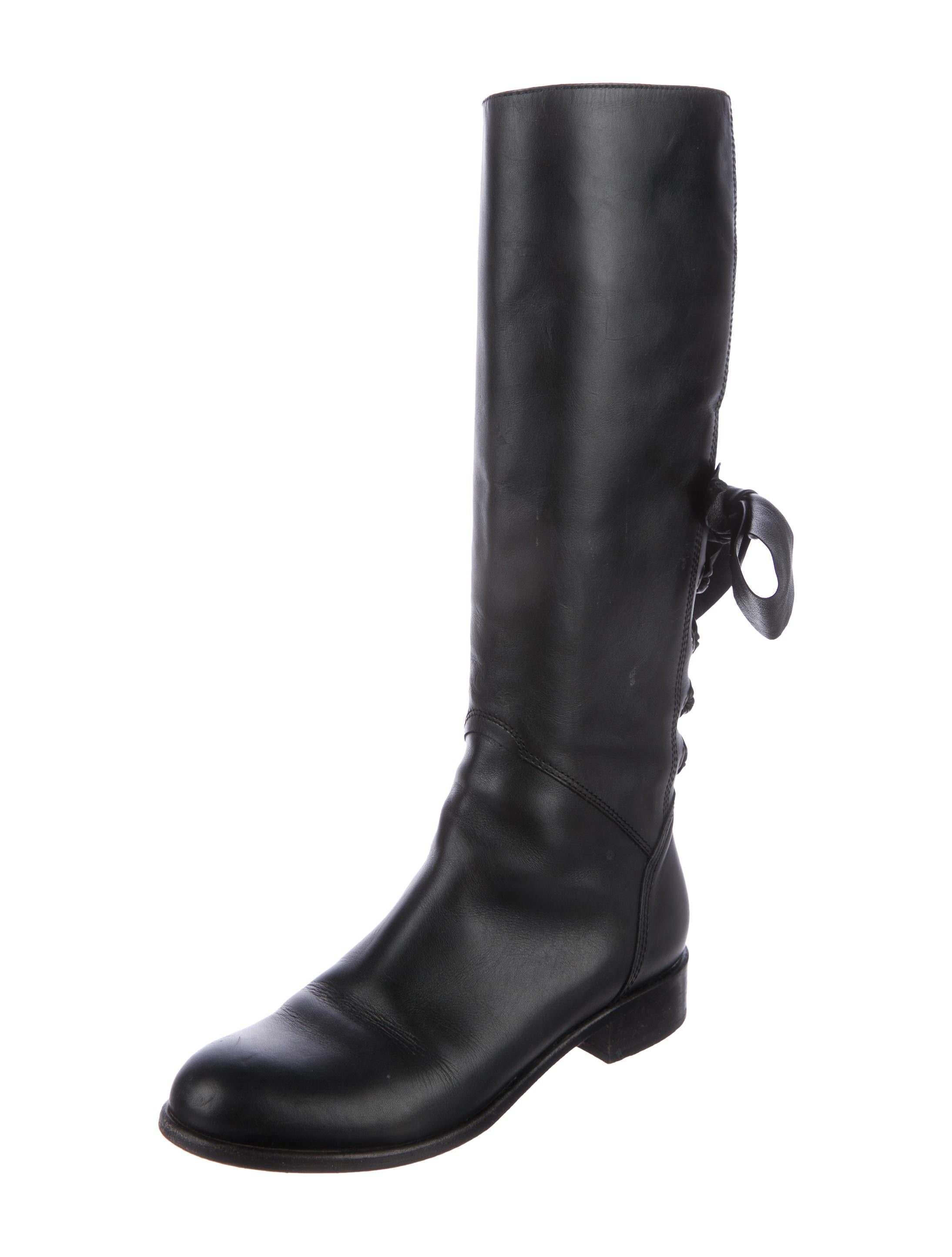 Riding Boot - Black Boots, Shoes 