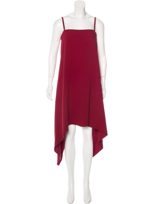 Valentino Asymmetrical Silk Dress