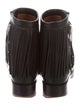 Valentino Fringe Moto Boots