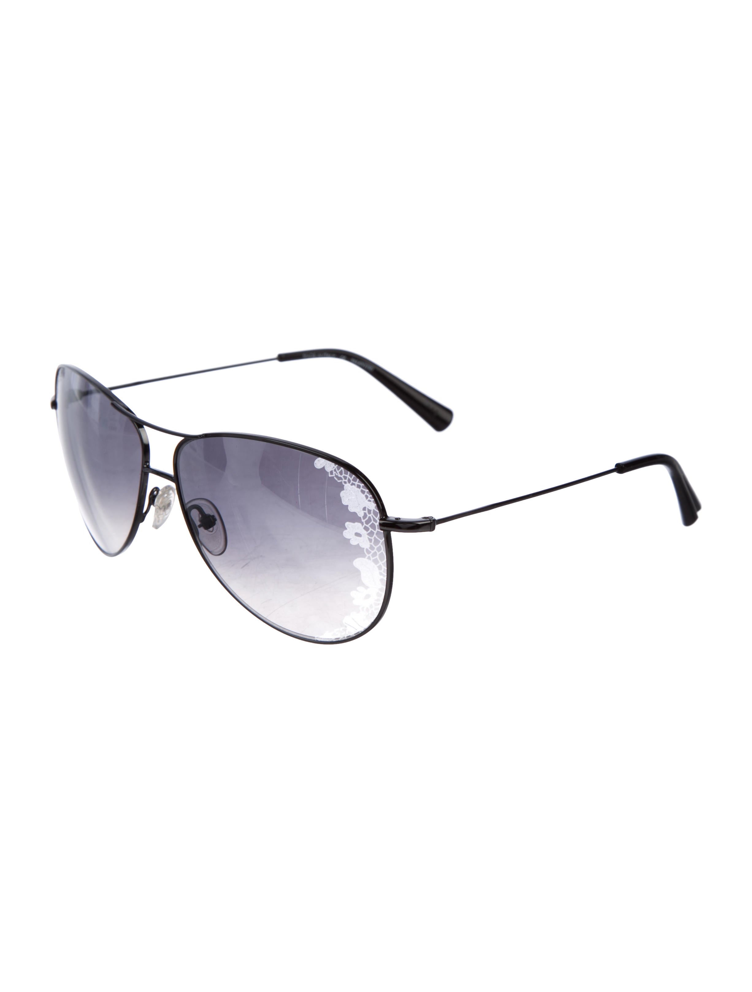 Valentino Floral Aviator Sunglasses