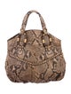 Valentino Python Handle Bag