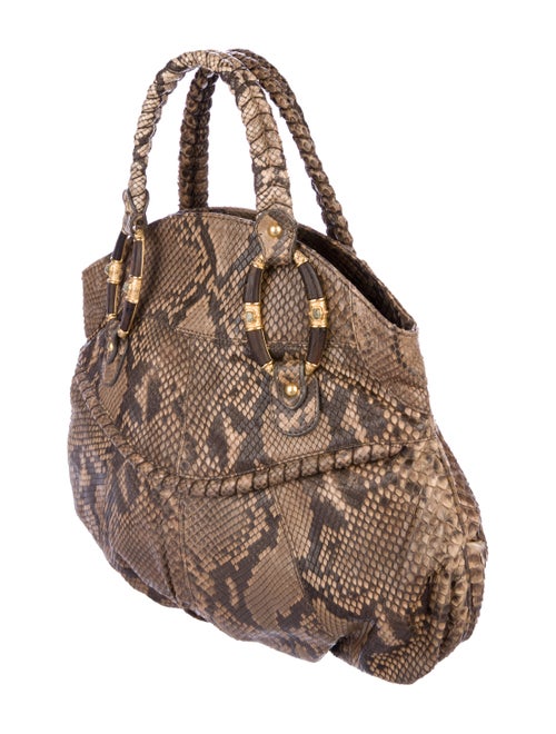 Valentino Python Handle Bag