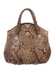 Valentino Python Handle Bag