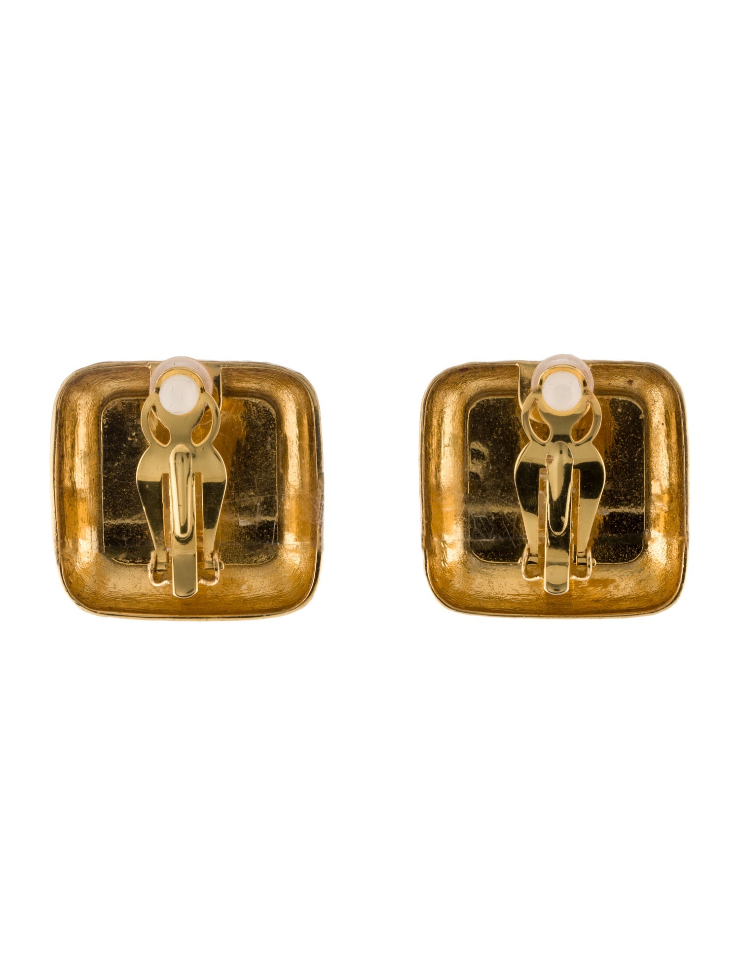 Valére Square Clip-On Earrings