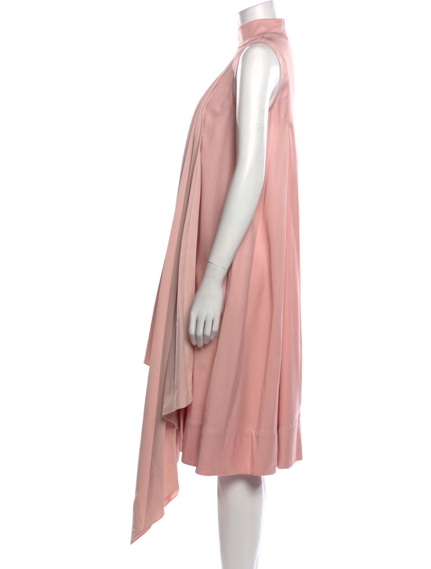 Valery Kovalska Mock Neck Midi Length Dress