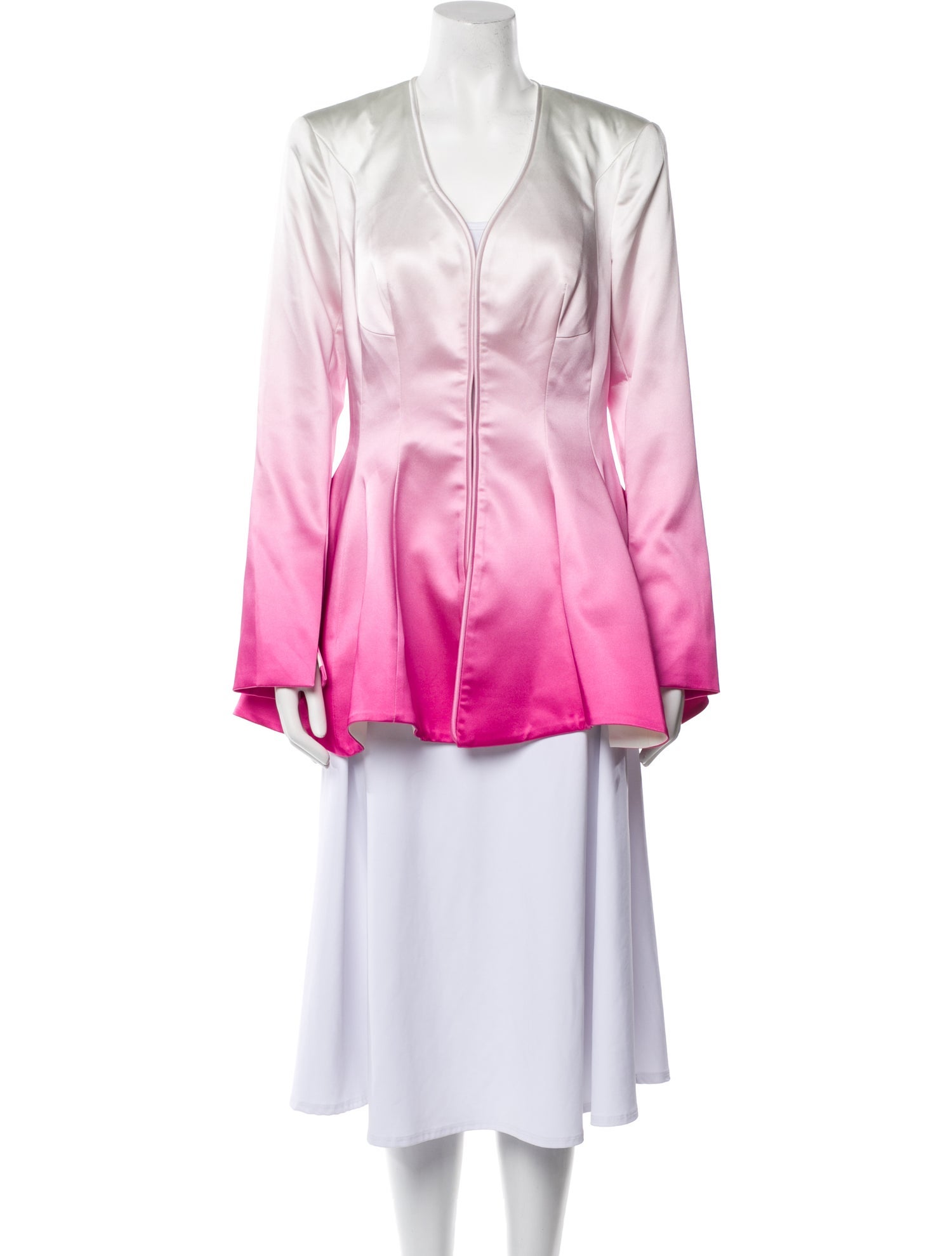 Valery Kovalska Striped Evening Jacket