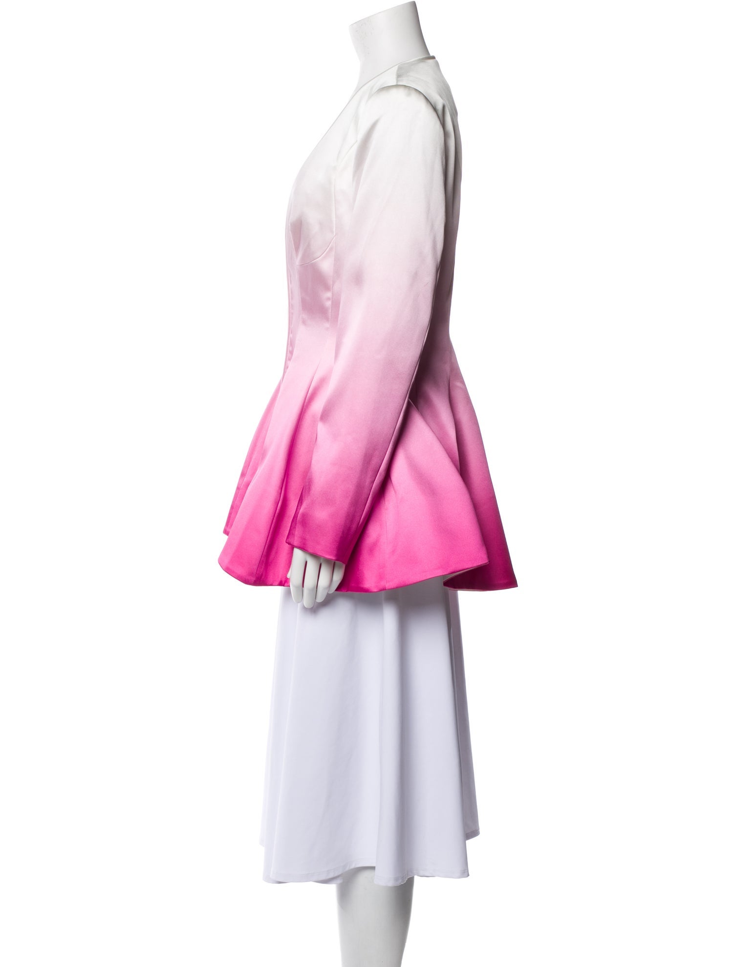 Valery Kovalska Striped Evening Jacket