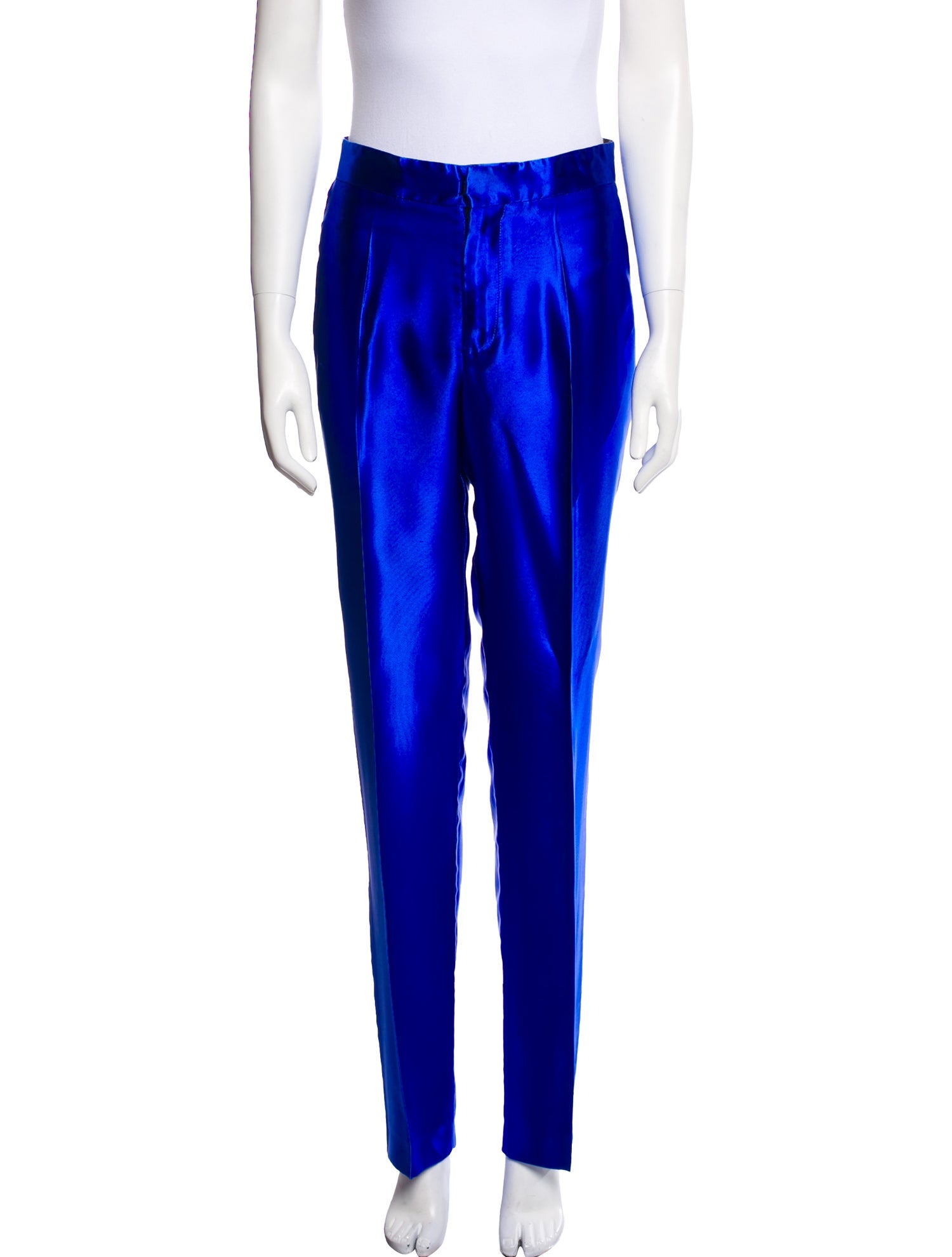 Valery Kovalska Wool Straight Leg Pants