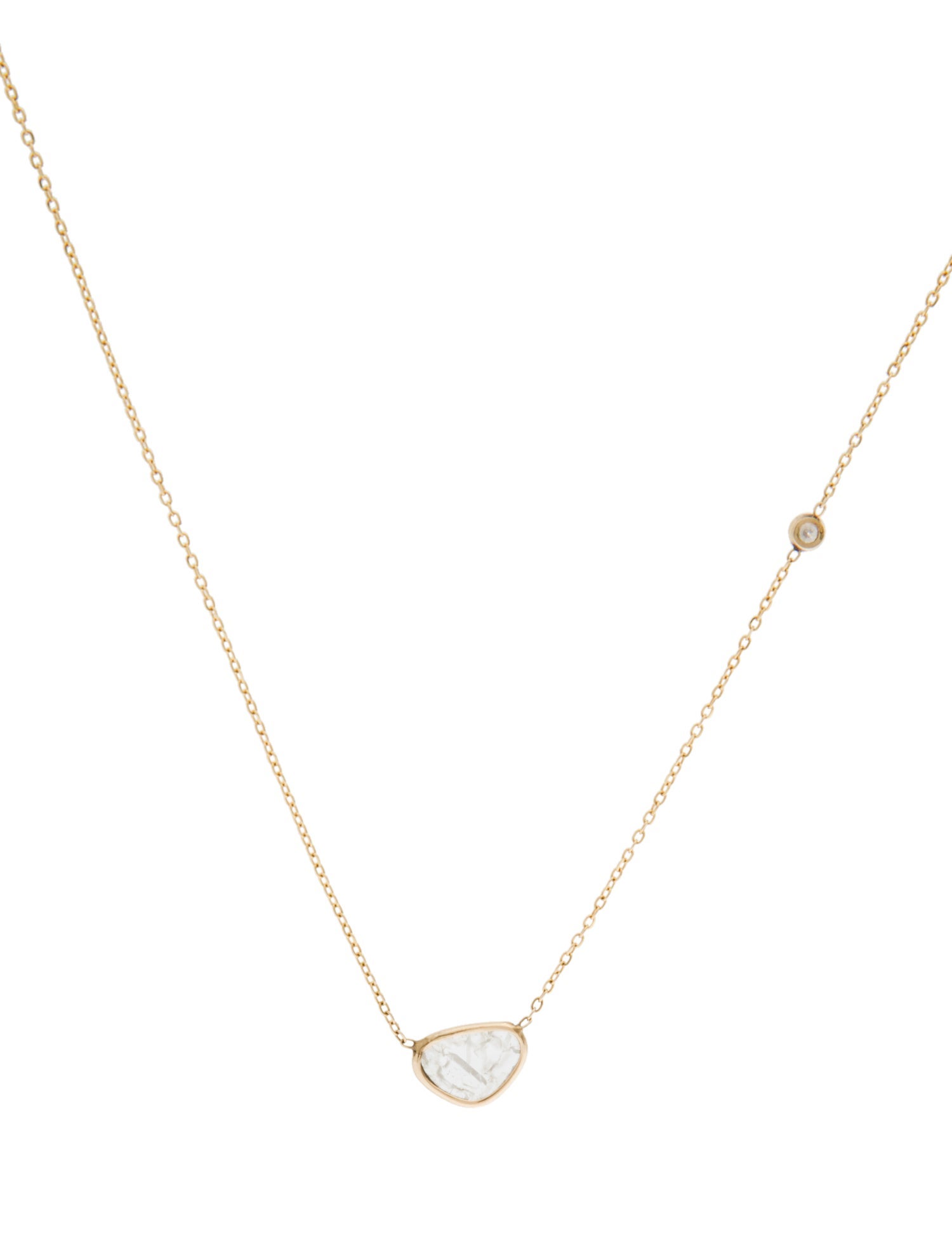 Vale 14K Diamond Pendant Necklace