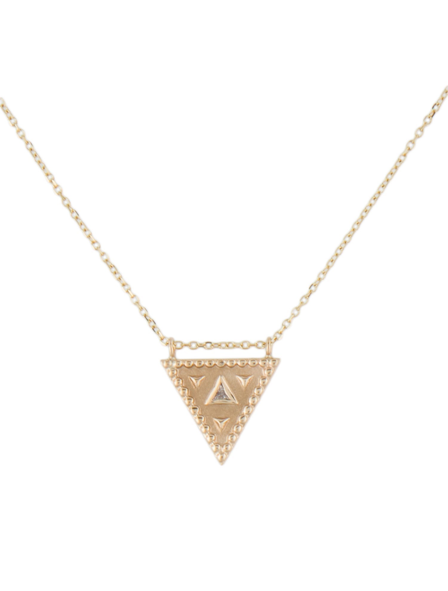 Vale 14K Diamond Vitality Amulet Necklace