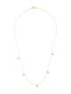 Vale 14K 1.17 Lab-Grown Sapphire Station Chain Necklace