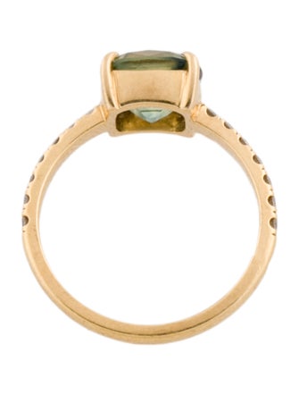 Vale 18K 2.26ct Sapphire & Diamond Cocktail Ring