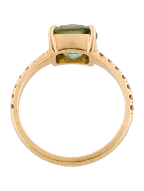 Vale 18K 2.26ct Sapphire & Diamond Cocktail Ring