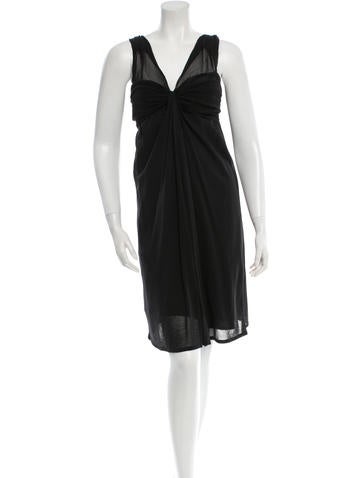 Vanessa Bruno Sheer Sleeveless Dress
