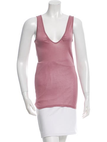 Vanessa Bruno Sleeveless Scoop Neck Top