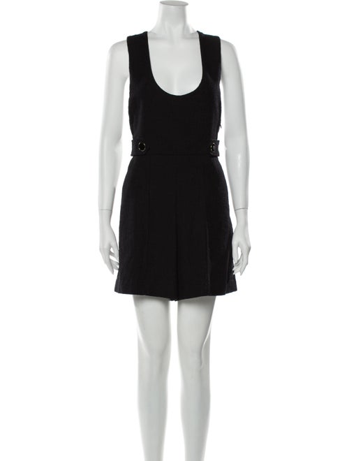 Vanessa Bruno Scoop Neck Romper w/ Tags Black