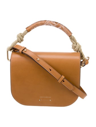 Vanessa Bruno Leather Top Handle Bag