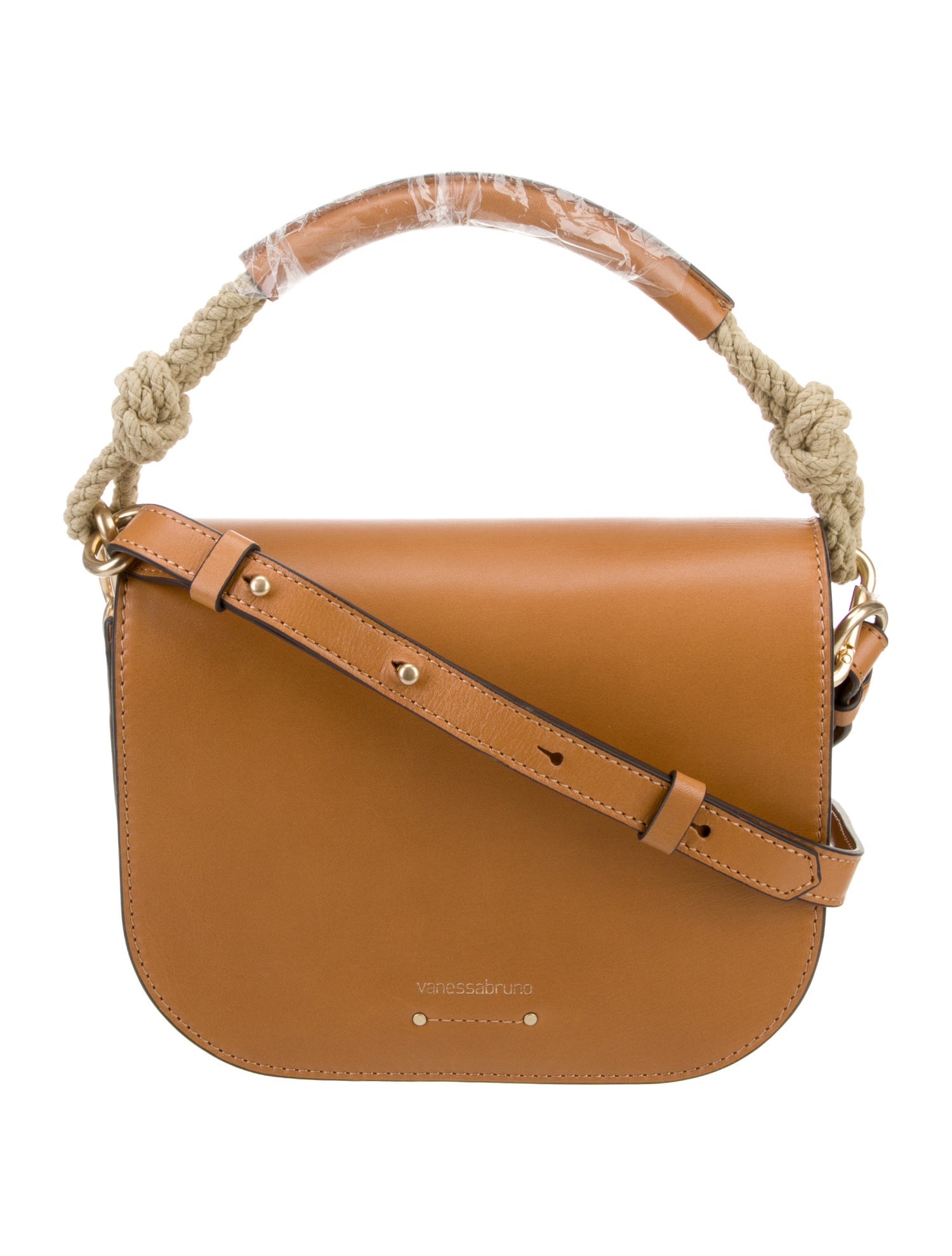Vanessa Bruno Leather Top Handle Bag