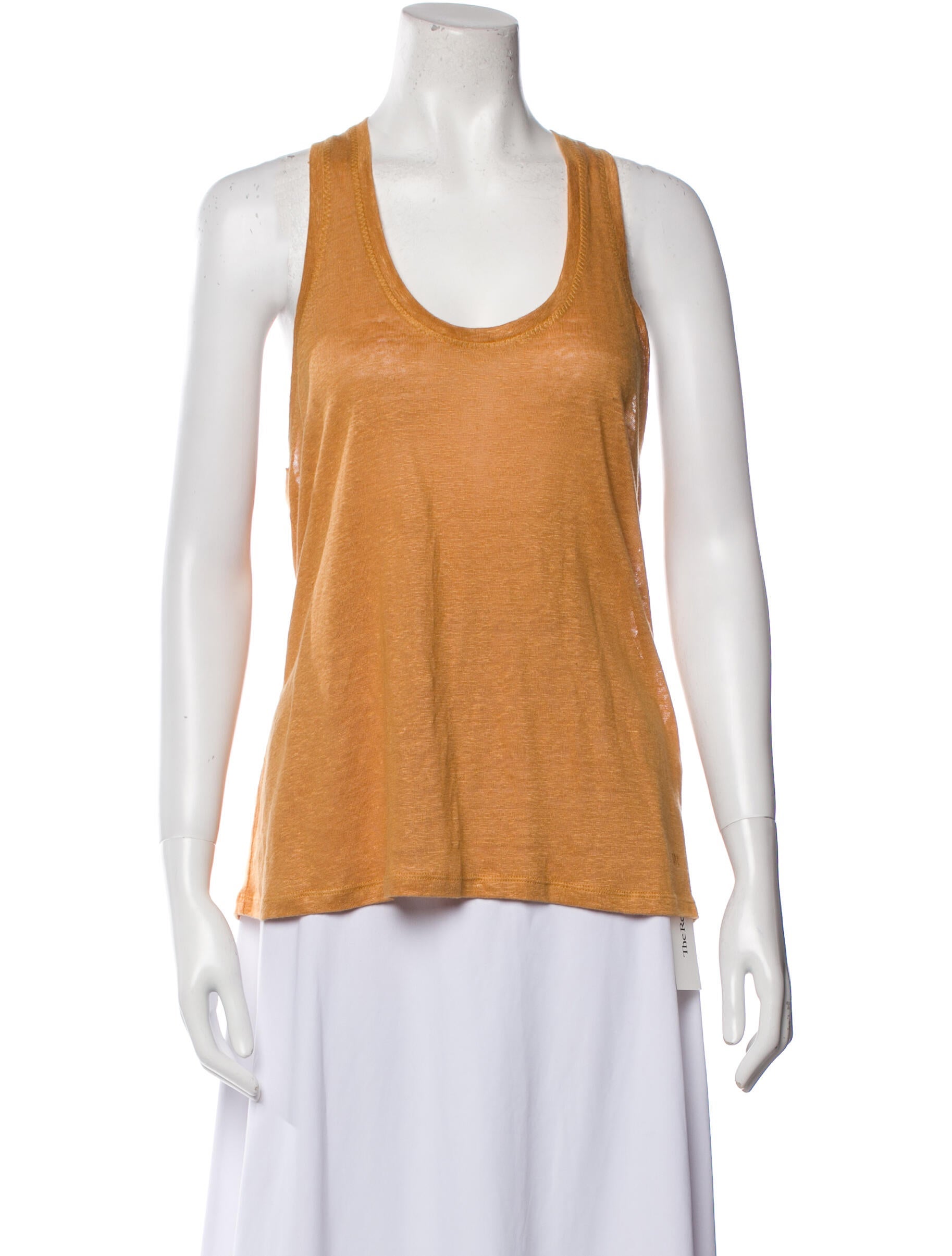 Vanessa Bruno Scoop Neck Sleeveless Top