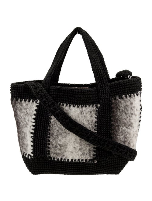 Vanessa Bruno Wool Top Handle Bag