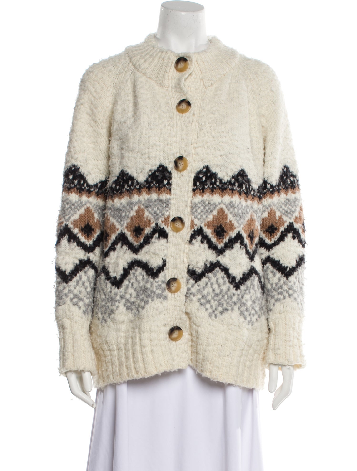 Vanessa Bruno Wool Printed Sweater
