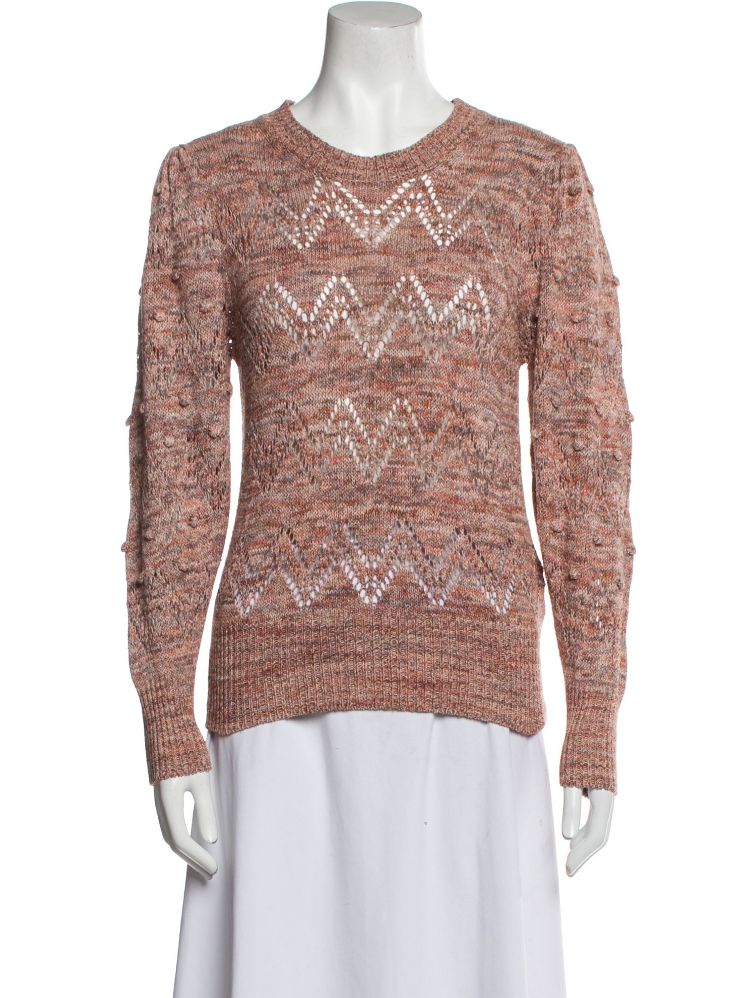 Vanessa Bruno Silk Crew Neck Sweater