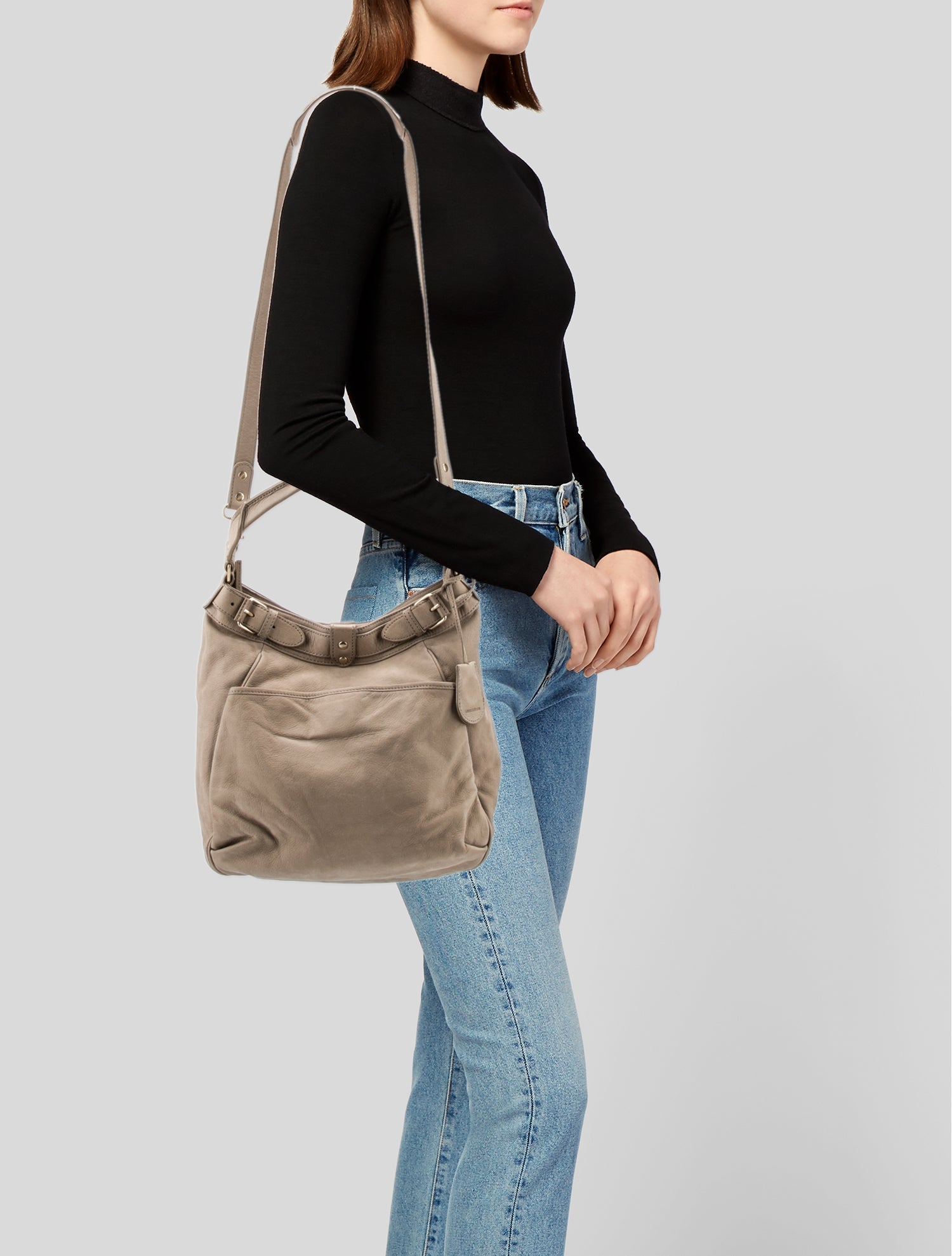 Vanessa Bruno Suede Shoulder Bag