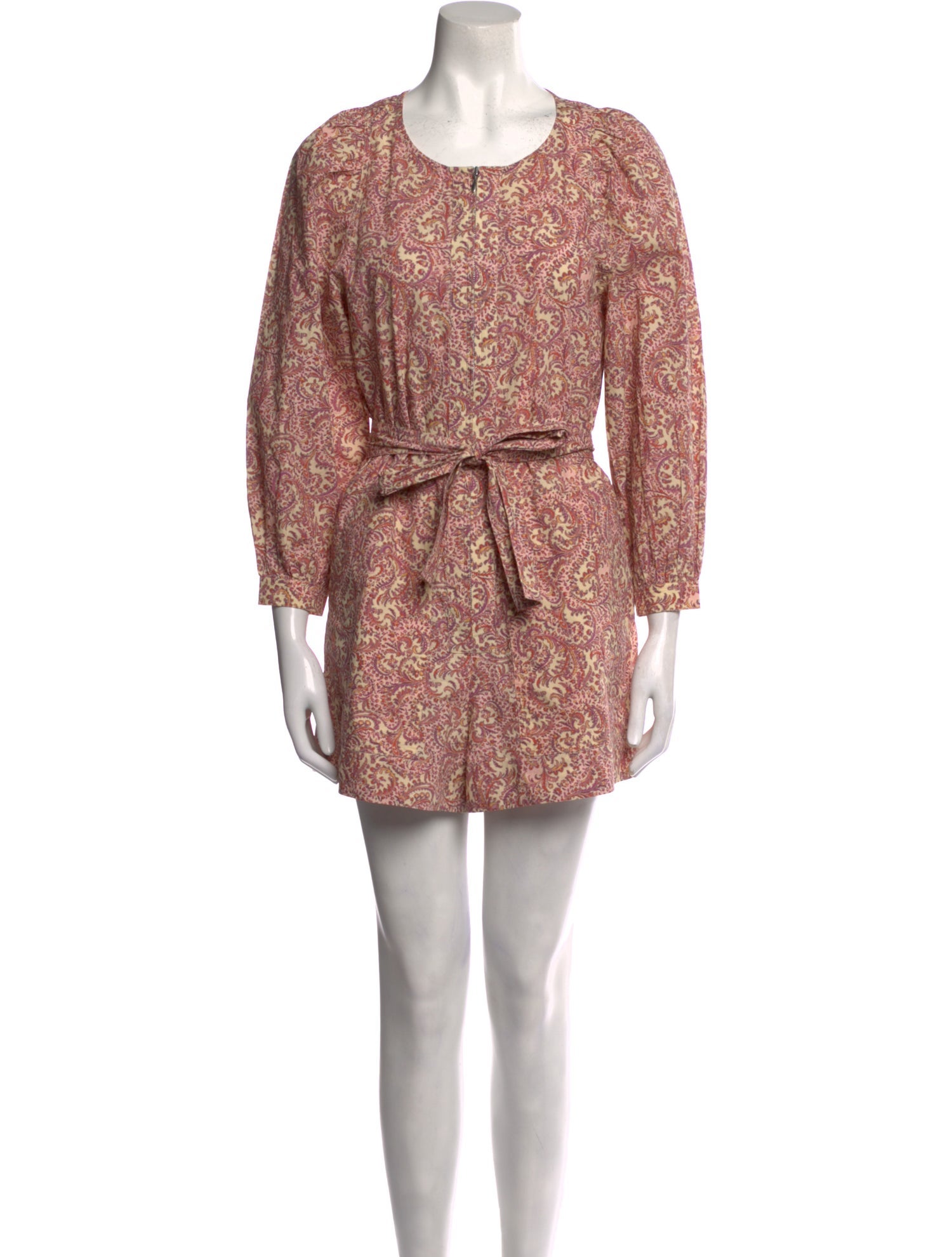 Vanessa Bruno Printed Scoop Neck Romper