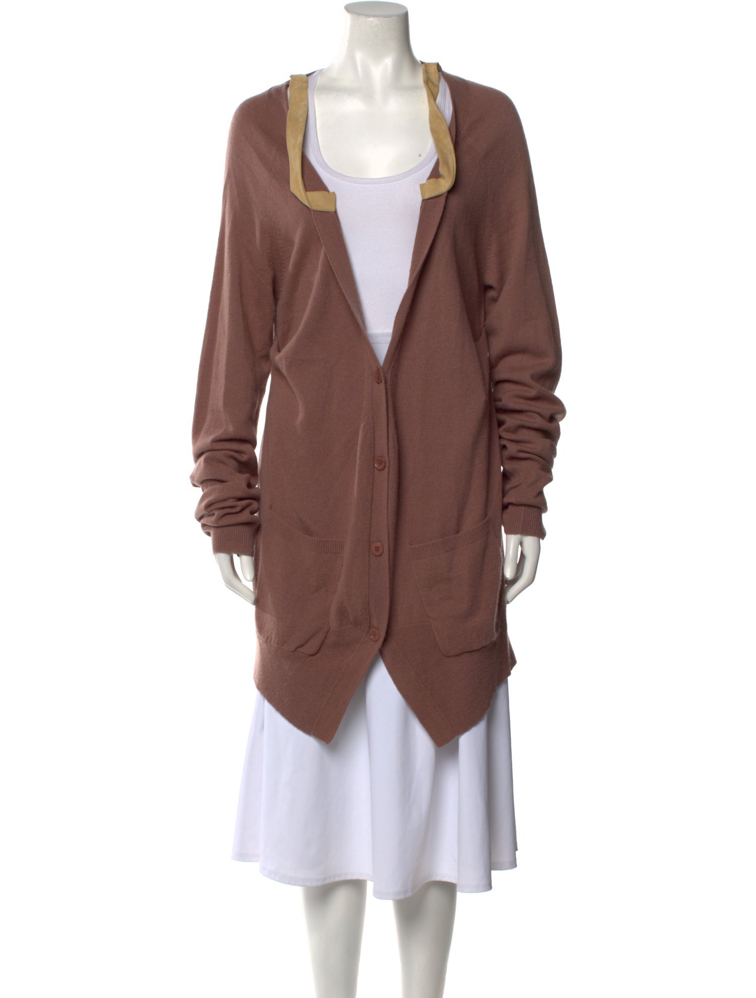 Vanessa Bruno Merino Wool V-Neck Sweater