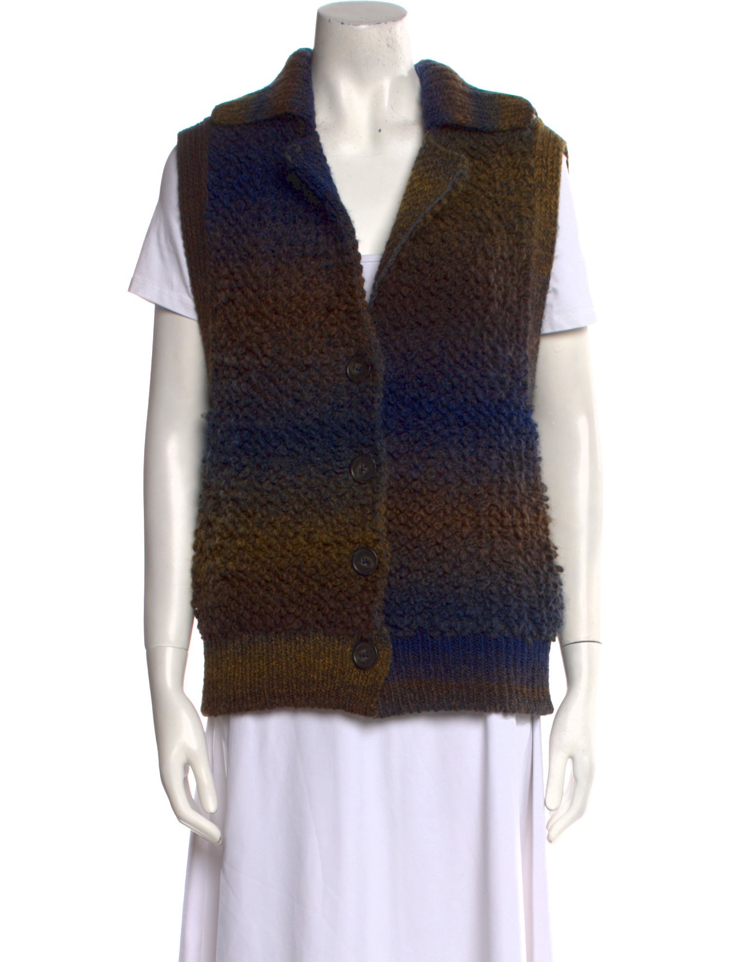 Vanessa Bruno Merino Wool Striped Sweater