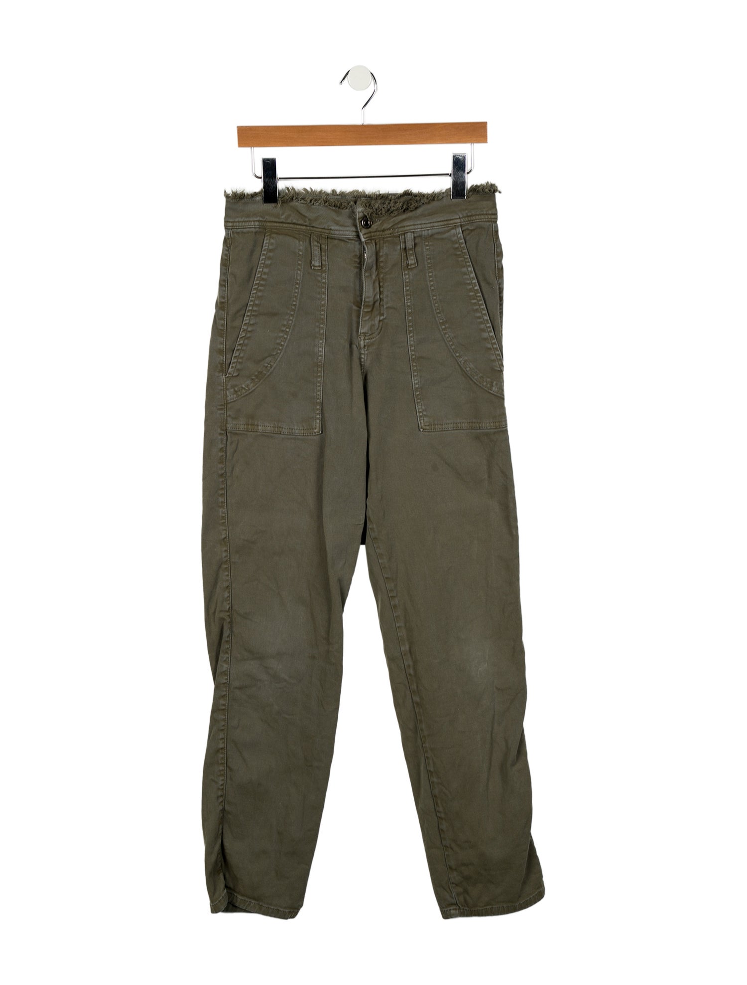 Vanessa Bruno High-Rise Straight Leg Jeans