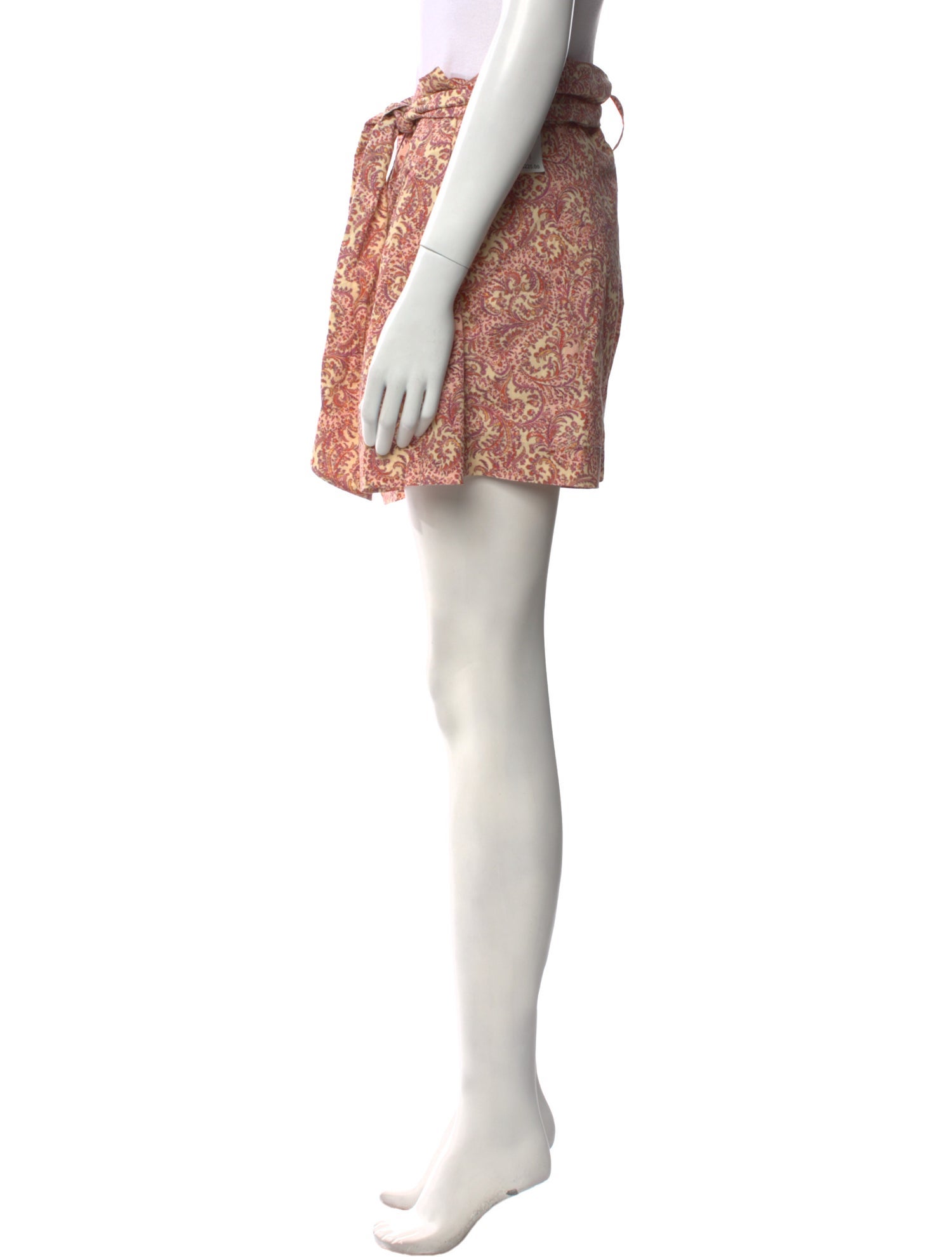 Vanessa Bruno Paisley Print Mini Shorts w/ Tags