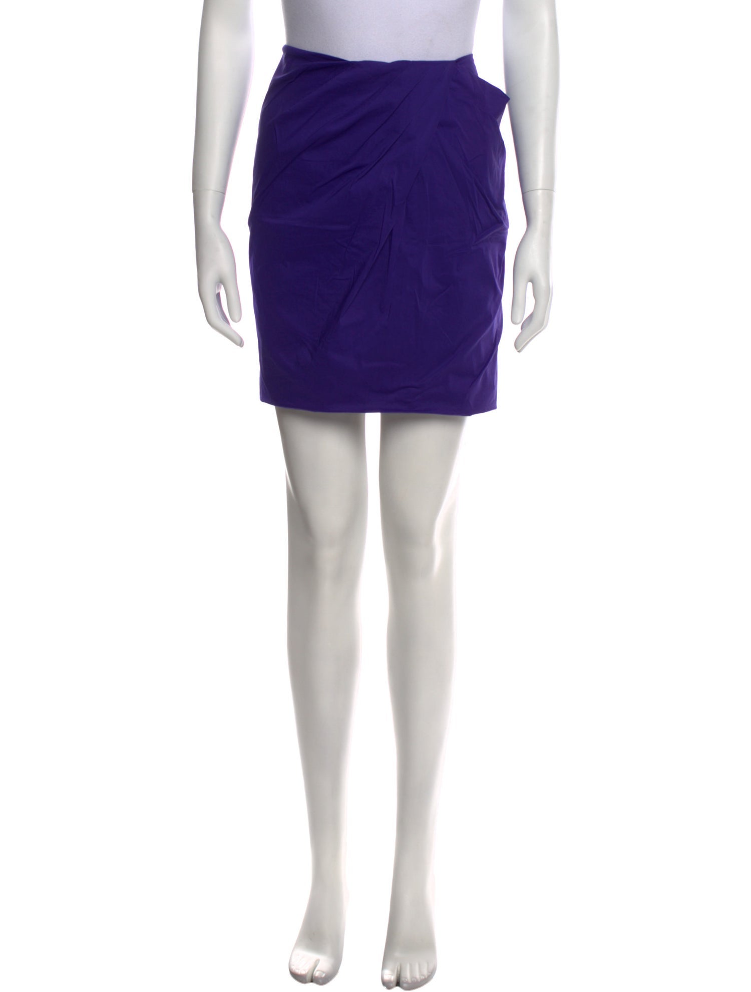 Vanessa Bruno Pleated Accents Mini Skirt