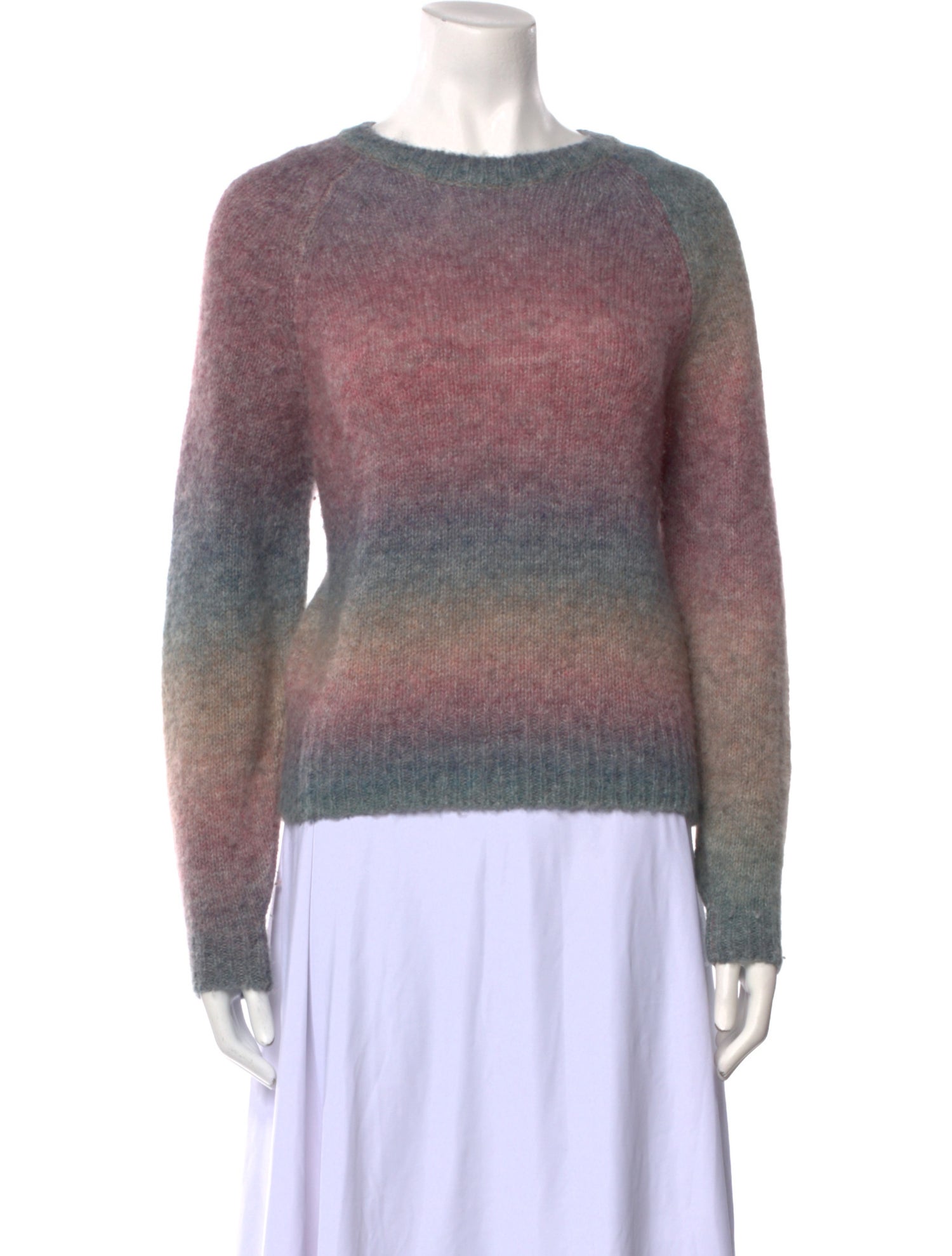 Vanessa Bruno Striped Crew Neck Sweater