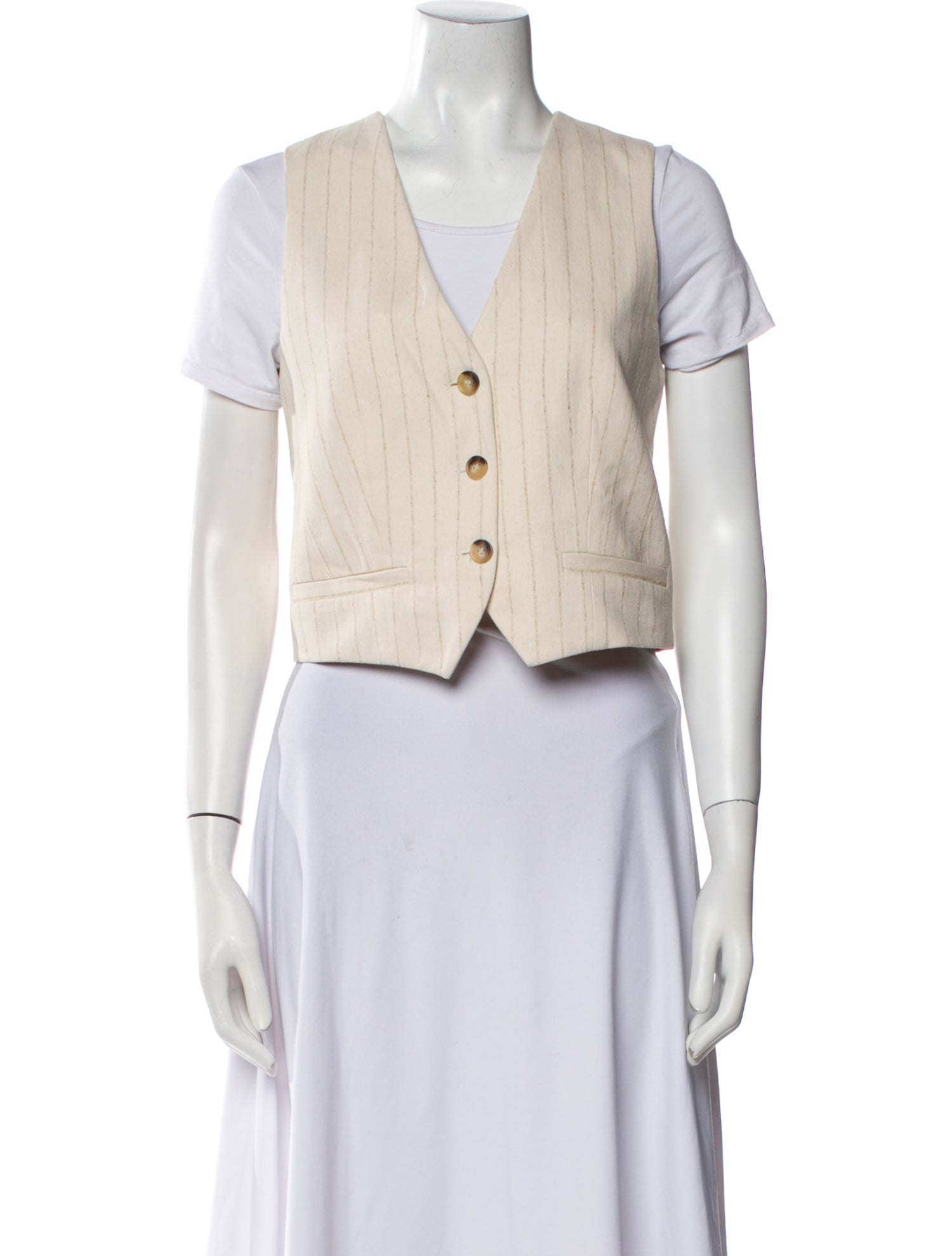 Vanessa Bruno Striped Vest w/ Tags