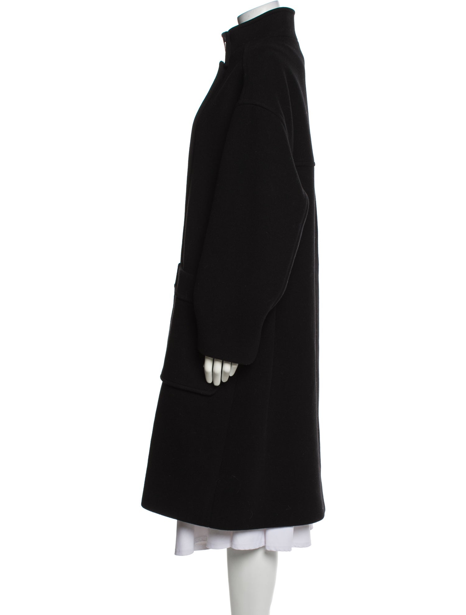 Vanessa Bruno Virgin Wool Peacoat