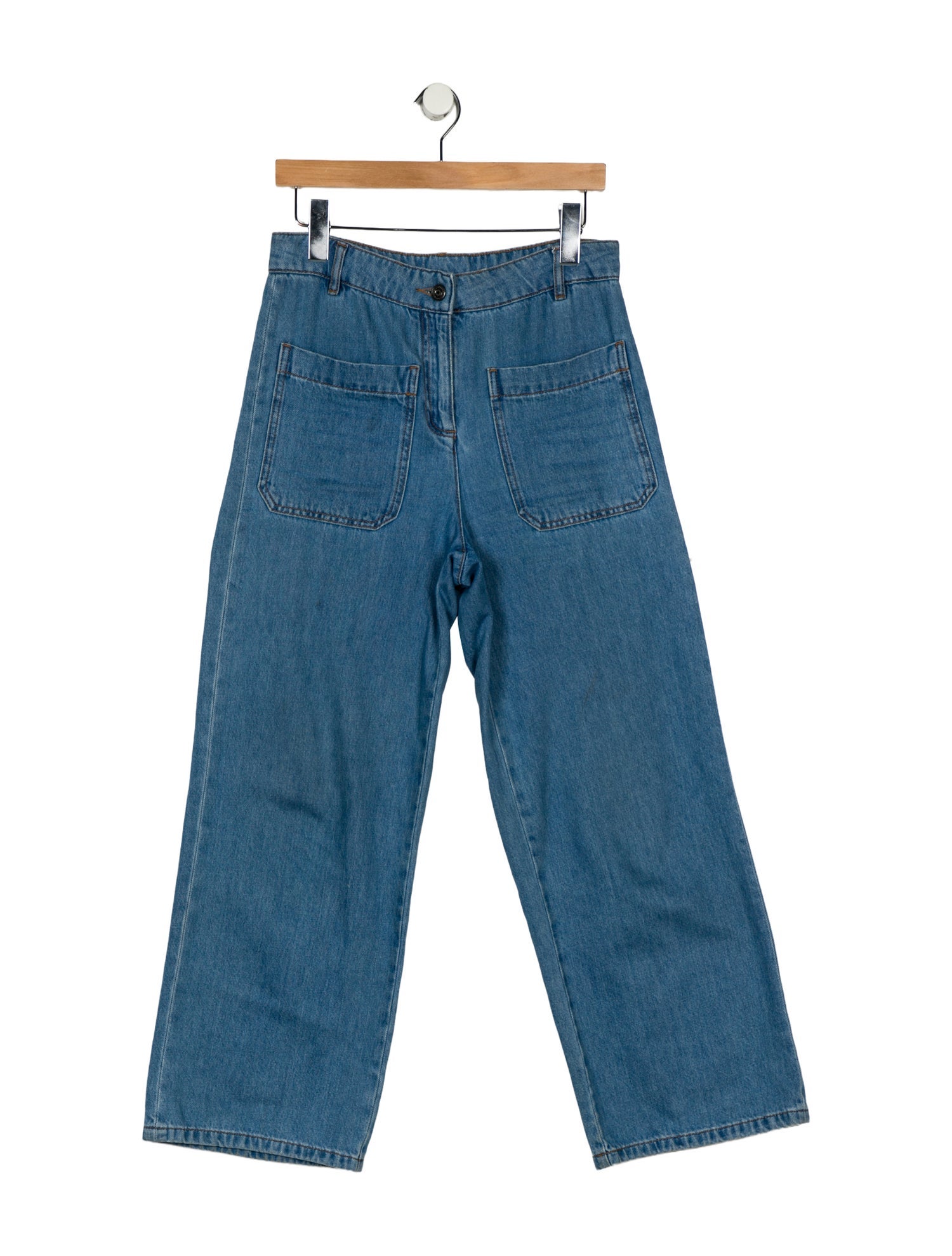 Vanessa Bruno High-Rise Wide Leg Jeans