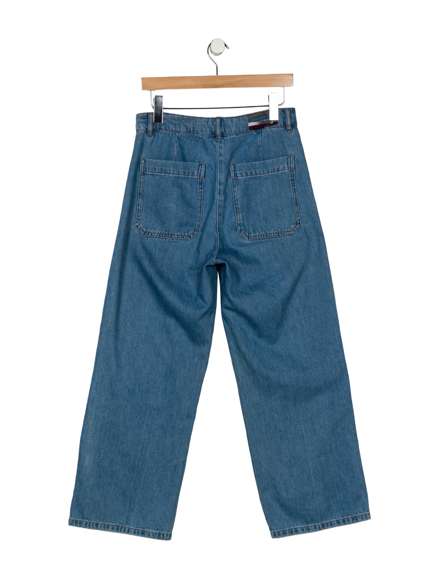 Vanessa Bruno High-Rise Wide Leg Jeans