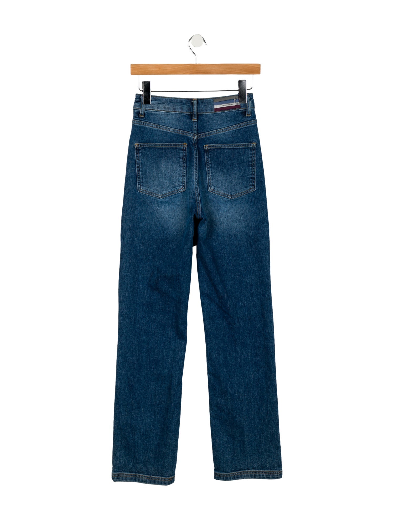 Vanessa Bruno High-Rise Straight Leg Jeans