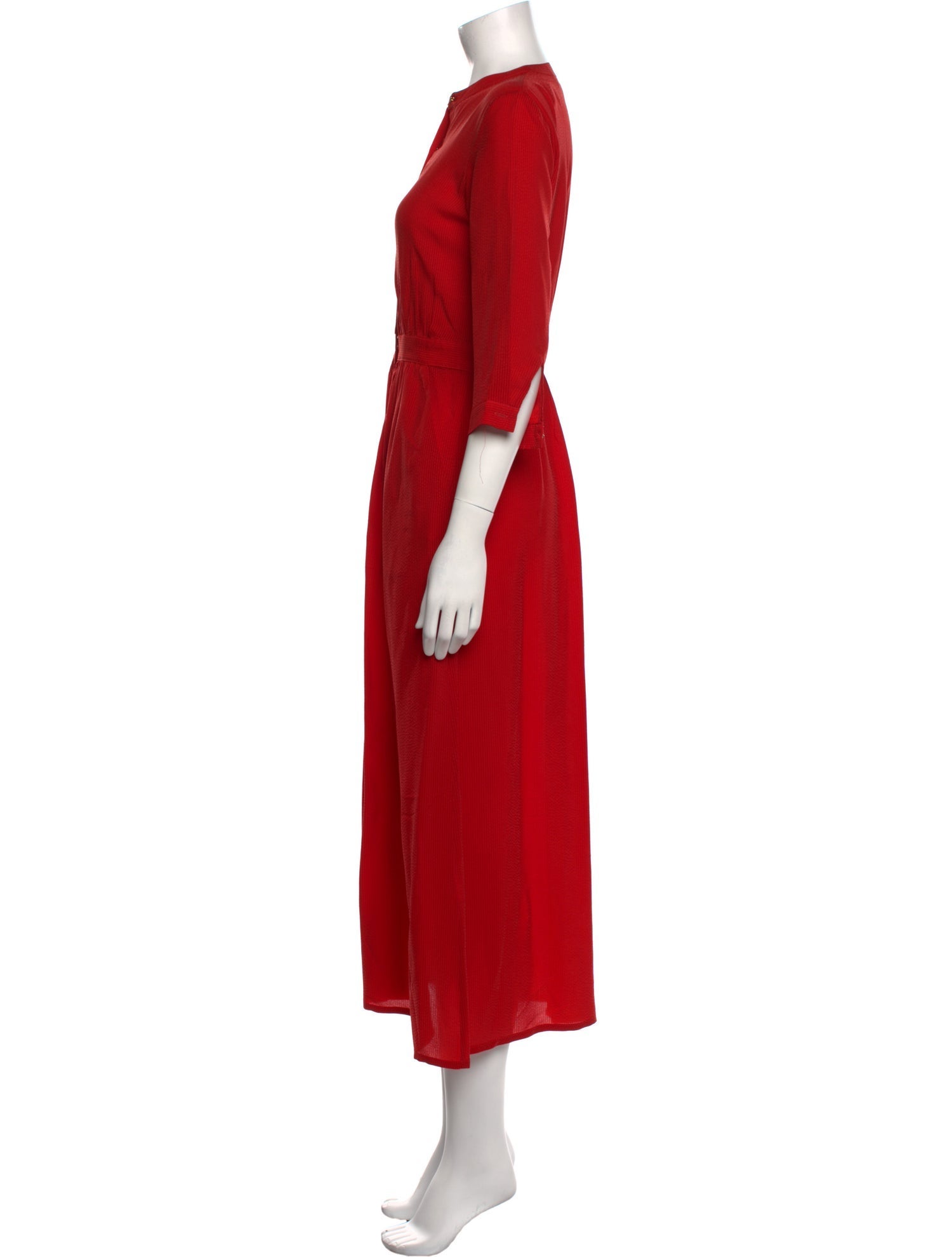 Vanessa Bruno Crew Neck Long Dress