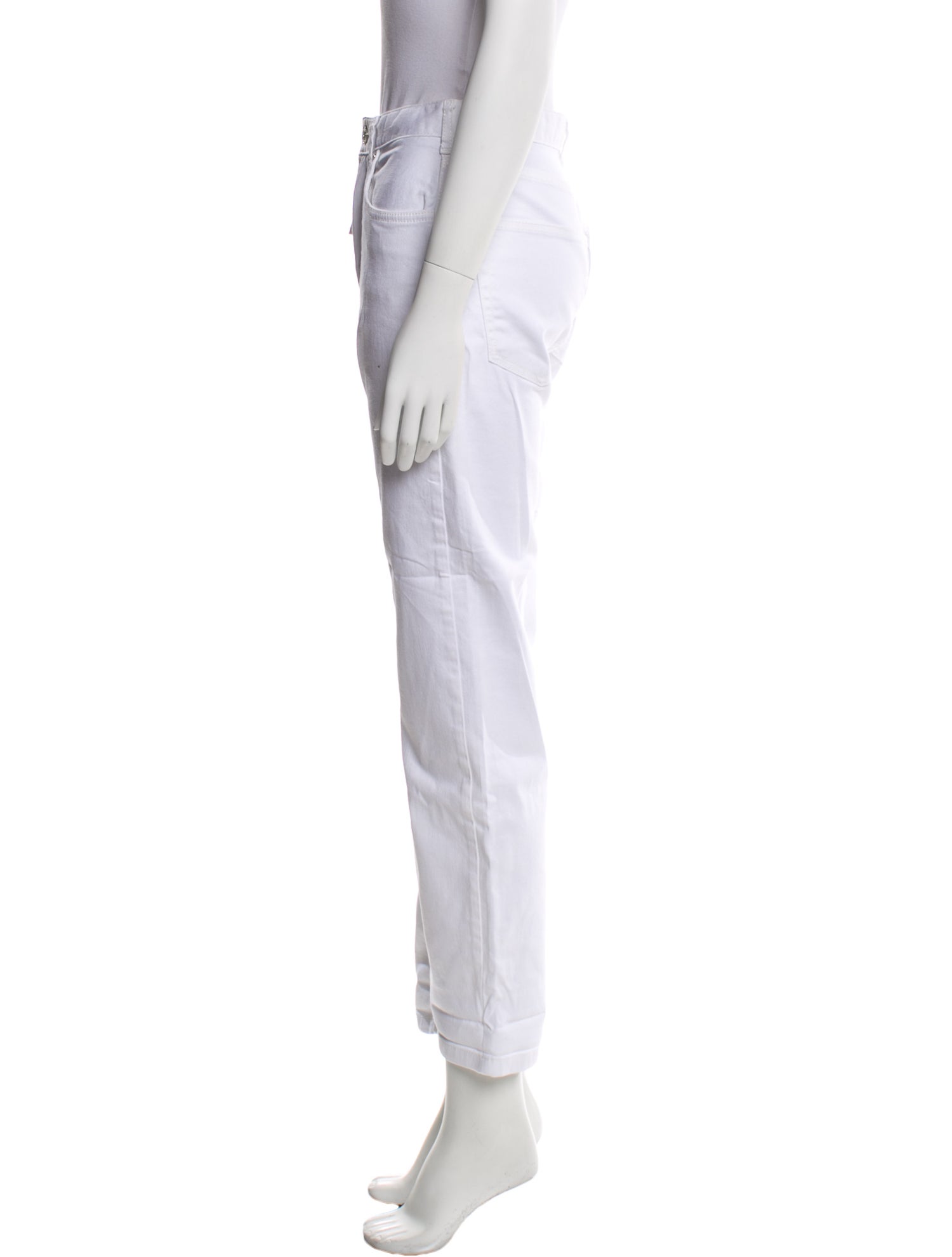 Vanessa Bruno Mid-Rise Straight Leg Jeans